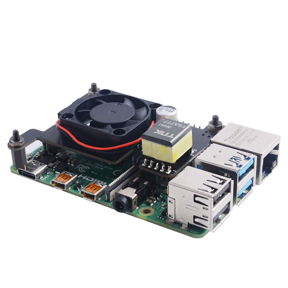Amazon.com: GeeekPi Isolated PoE HAT for Raspberry Pi 4, Support
